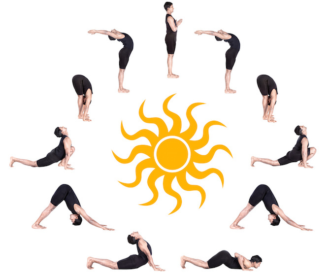 yoga rientro vacanze saluto al sole
