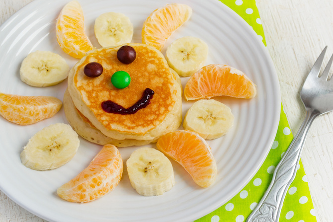 alimentazione bambini dicembre ricetta pancake