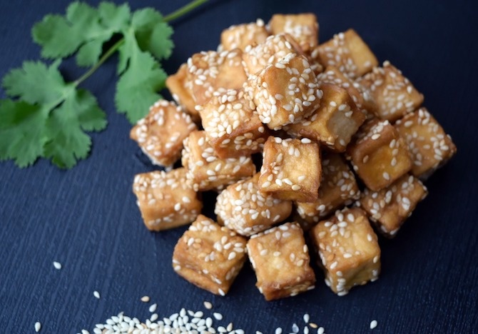 insaporire tofu marinato