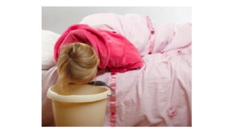 vomito virus neonato