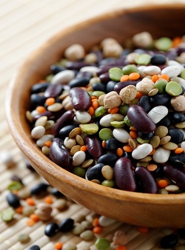 Fagioli, lenticchie, legumi vari
