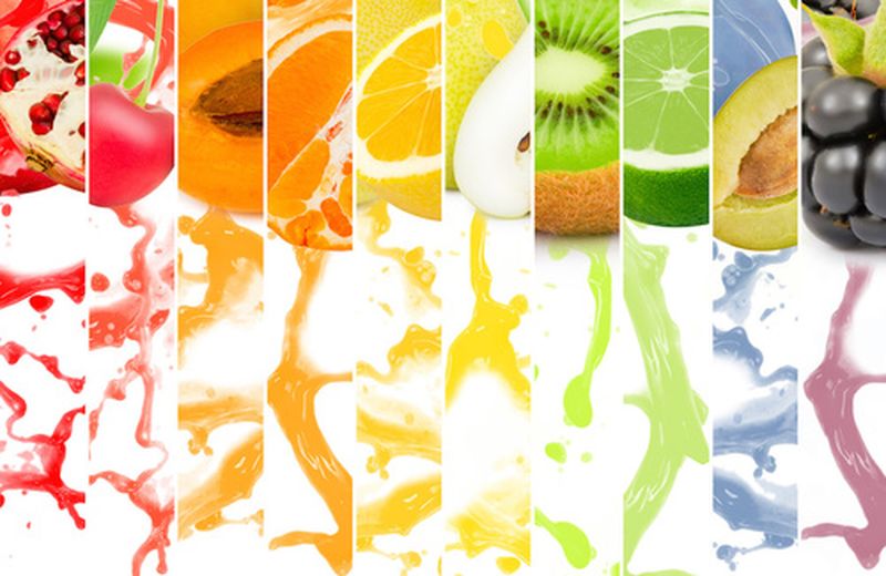 I 5 colori della frutta per la salute